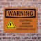 Signmission Electrical Hazard Authorized With Symbol OSHA Warning Sign, Plastic, 10in W x 7in L, 2PK OS-2PACK-WS-P-710-L-12584 - alternate 4